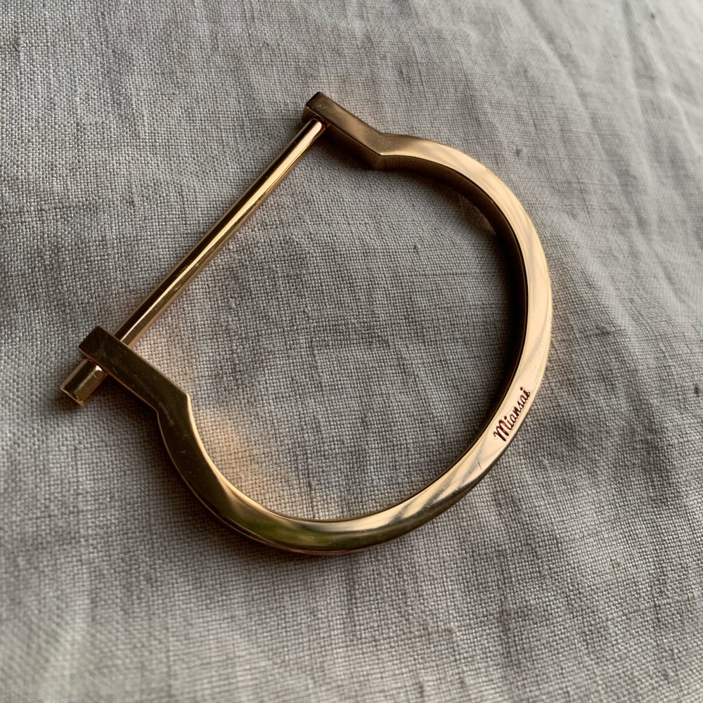 Modern Screw Cuff, Rose